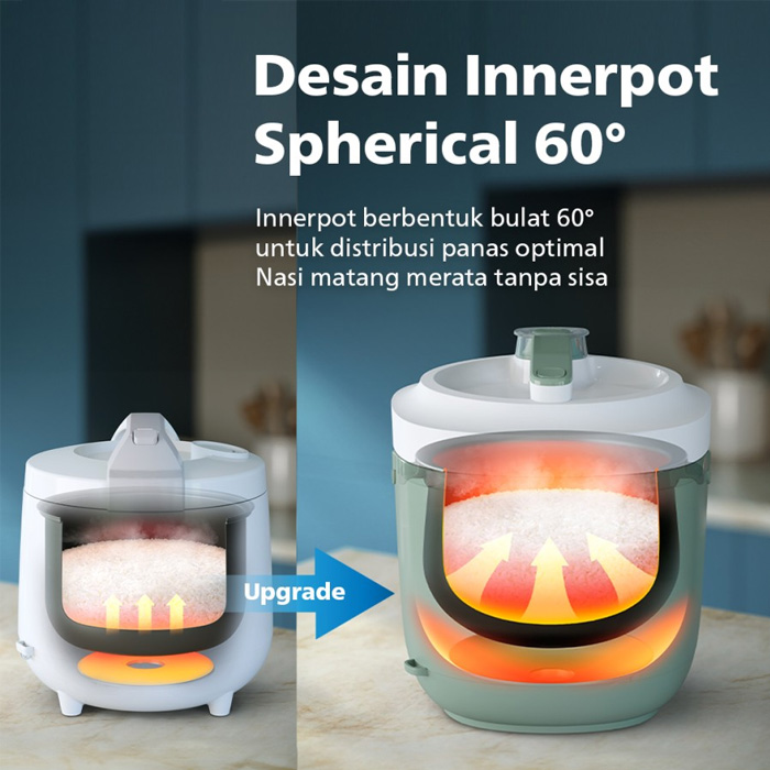 Philips Rice Cooker FreshDefense 3000 Series 1.8 L - HD3210/32 | HD-3210/32